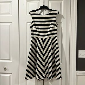 Boden Stripped Midi Dress